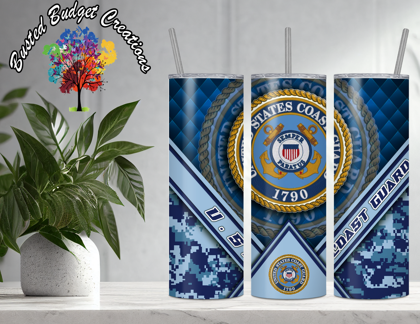 Military Series - U.S. Coast Guard Tumbler