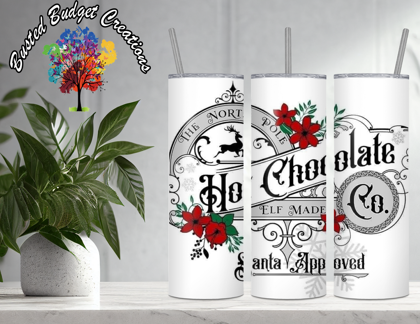 White Hot Chocolate Co Tumbler