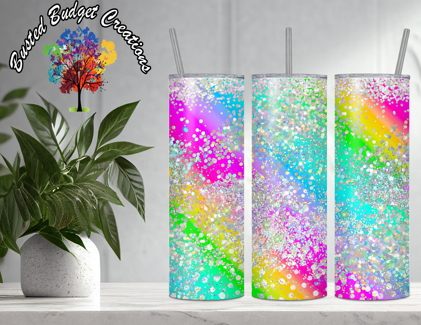 Pastel Rainbow Tumbler