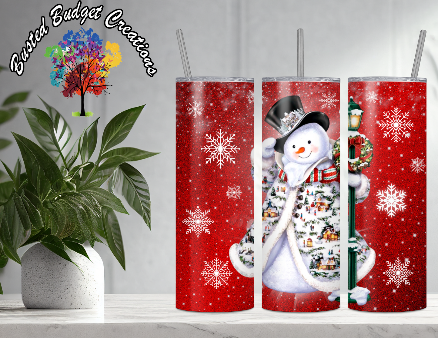 Snowman Village Tumbler