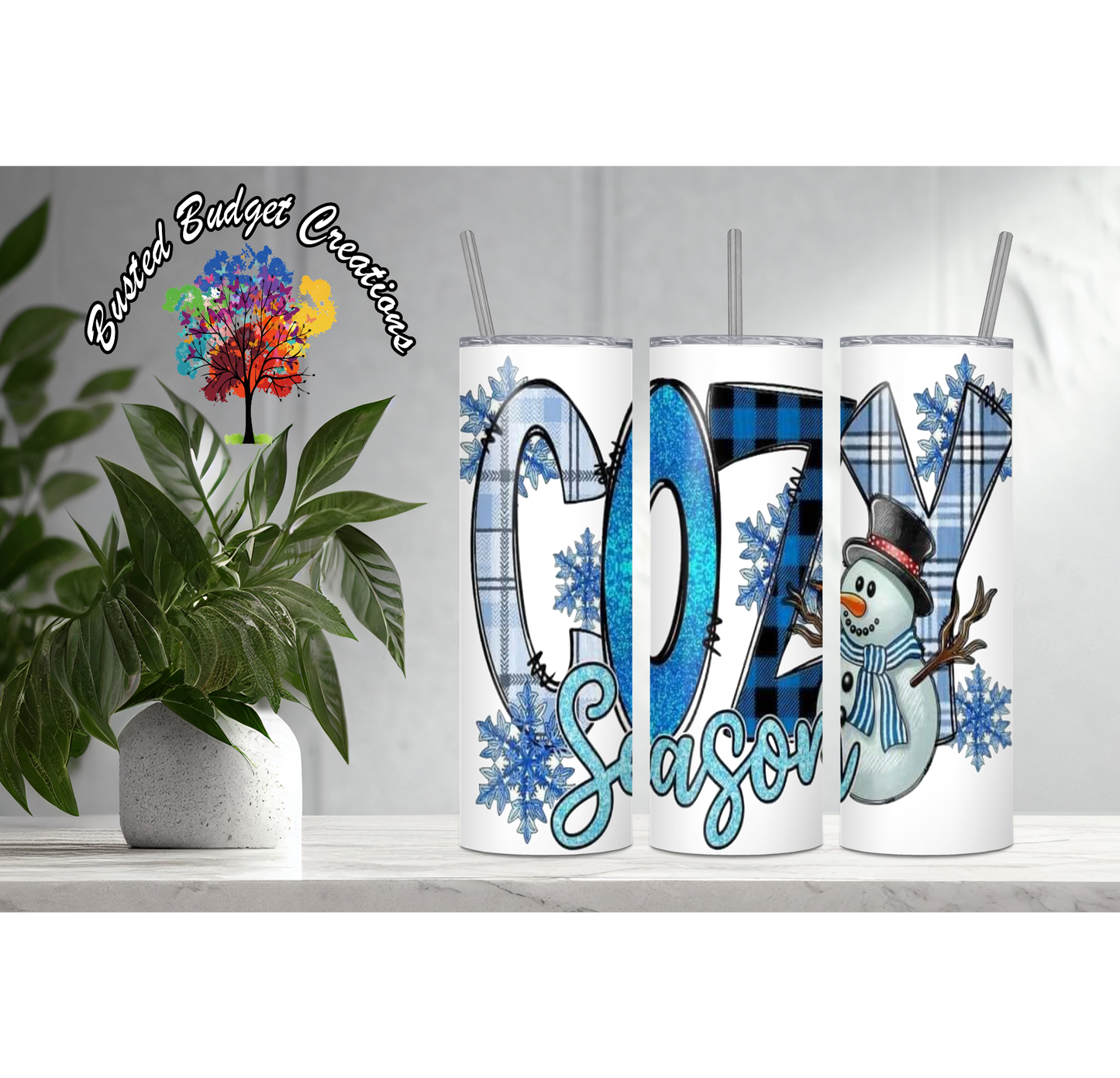 Cozy Season - Snowman Tumbler