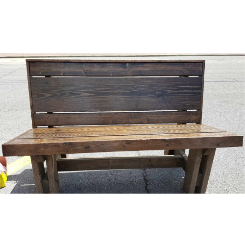 Wood Patio Bench