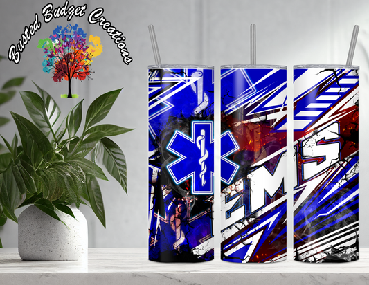 Stylized EMS Tumbler