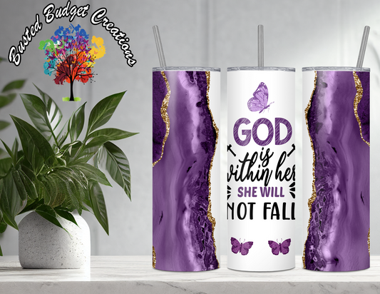 God Is Within Her Tumbler