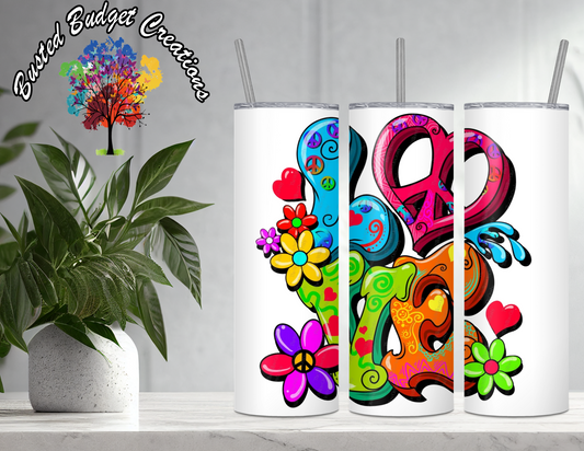 Hippie Love Tumbler