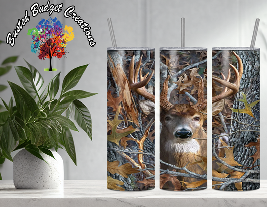 Hunting - Deer in Woods Tumbler