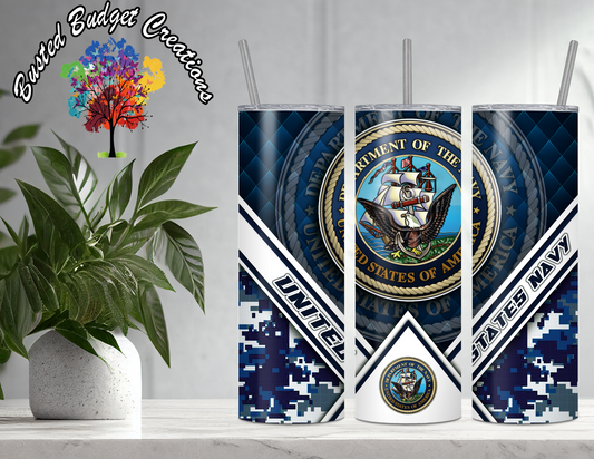 Military Series - U.S. Navy Tumbler