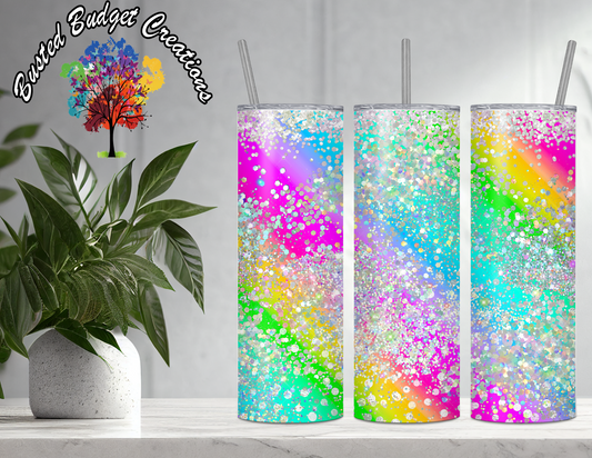 Pastel Rainbow Tumbler